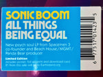 Sonic Boom - All Things Being Equal (Indie-Exclusive Foil)
