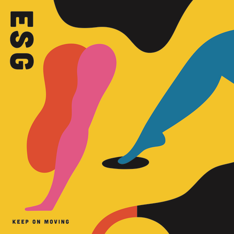 ESG - Keep On Moving (Blue Vinyl)